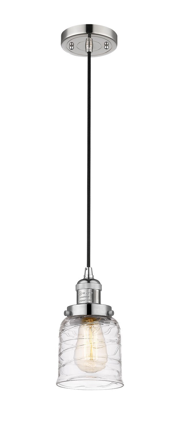 Innovations - 201C-PN-G513 - One Light Mini Pendant - Franklin Restoration - Polished Nickel
