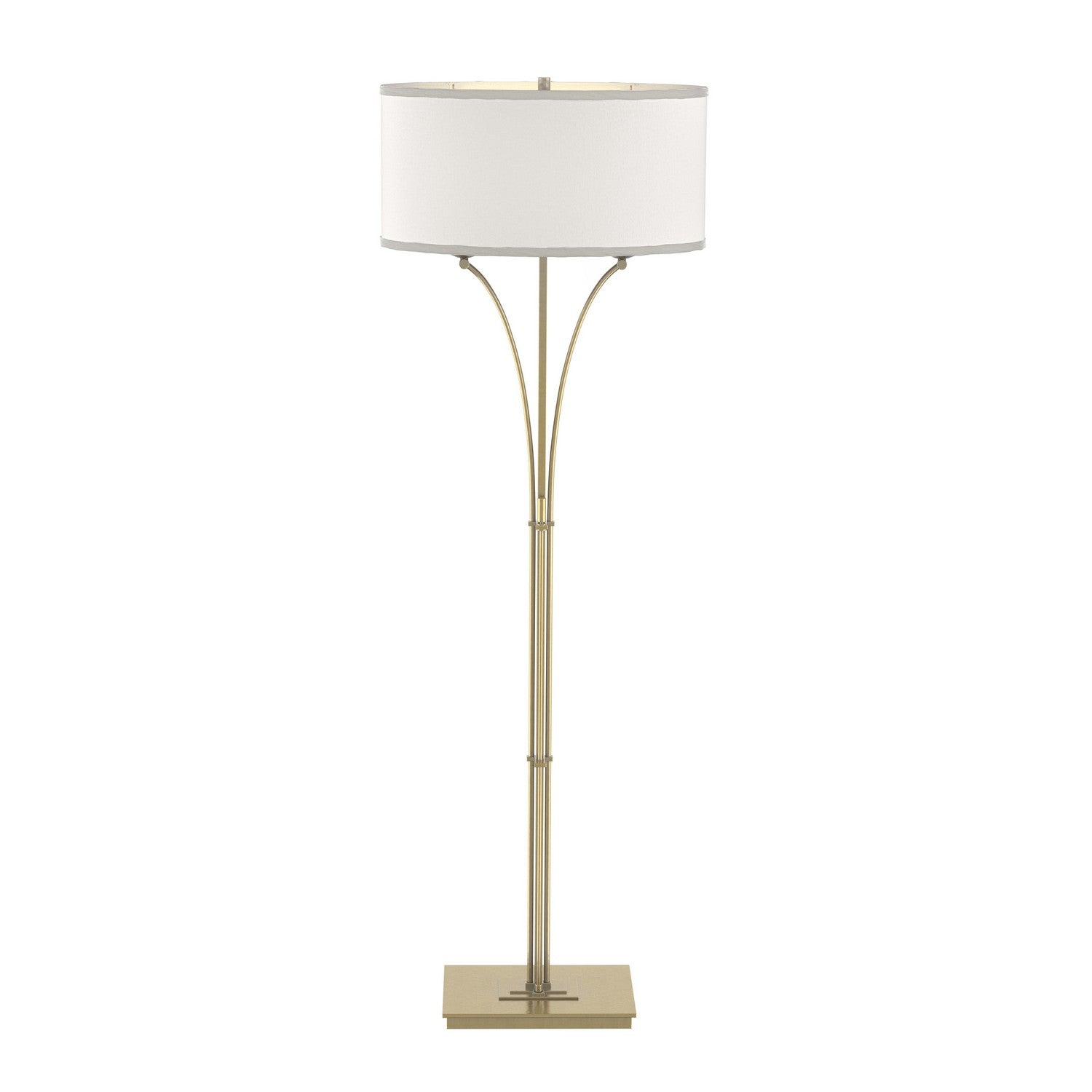 Hubbardton Forge - 232720-SKT-86-SE1914 - Two Light Floor Lamp - Formae - Modern Brass
