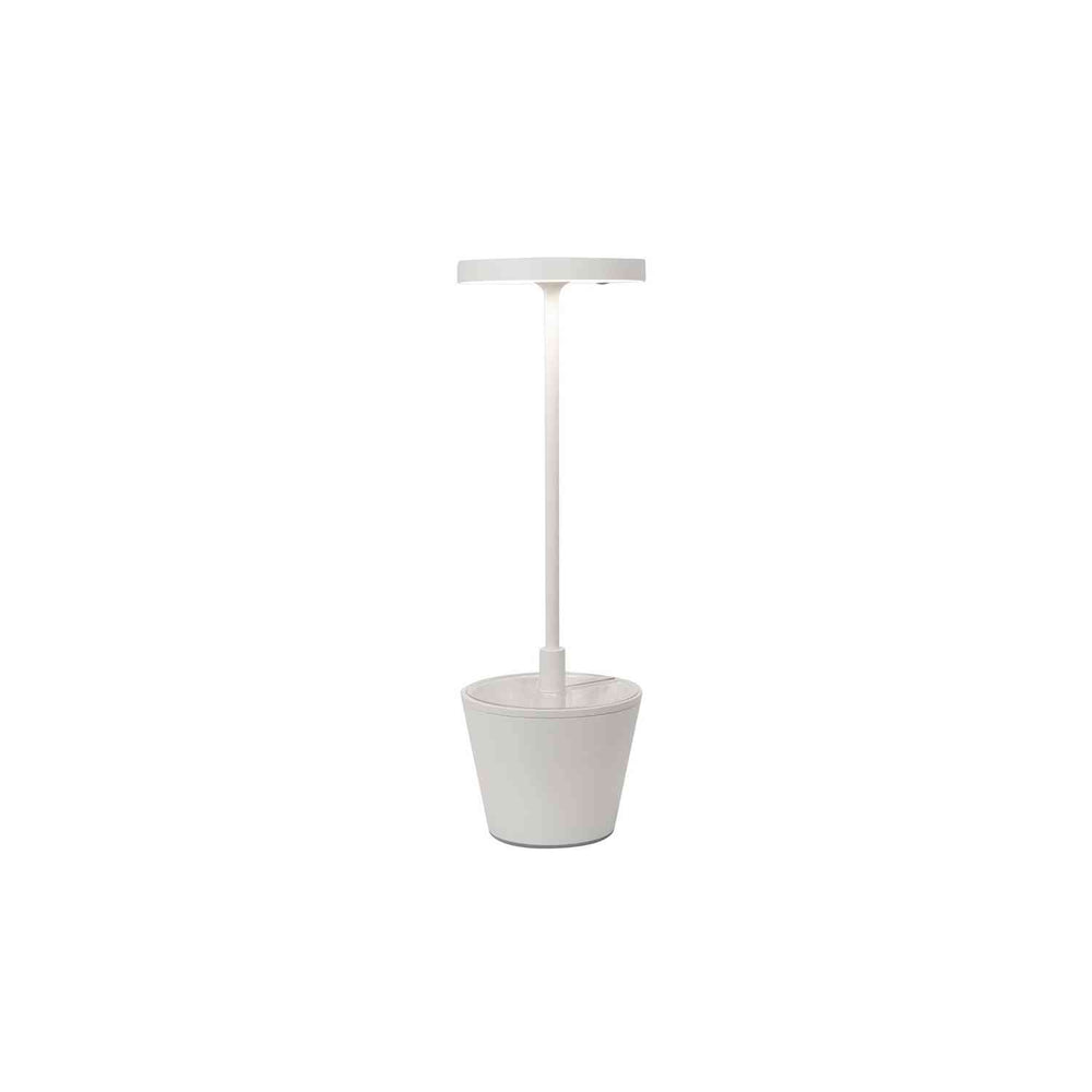 Zafferano - LD0420B4 - LED Table Lamp - Poldina - White