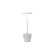 Zafferano - LD0420B4 - LED Table Lamp - Poldina - White