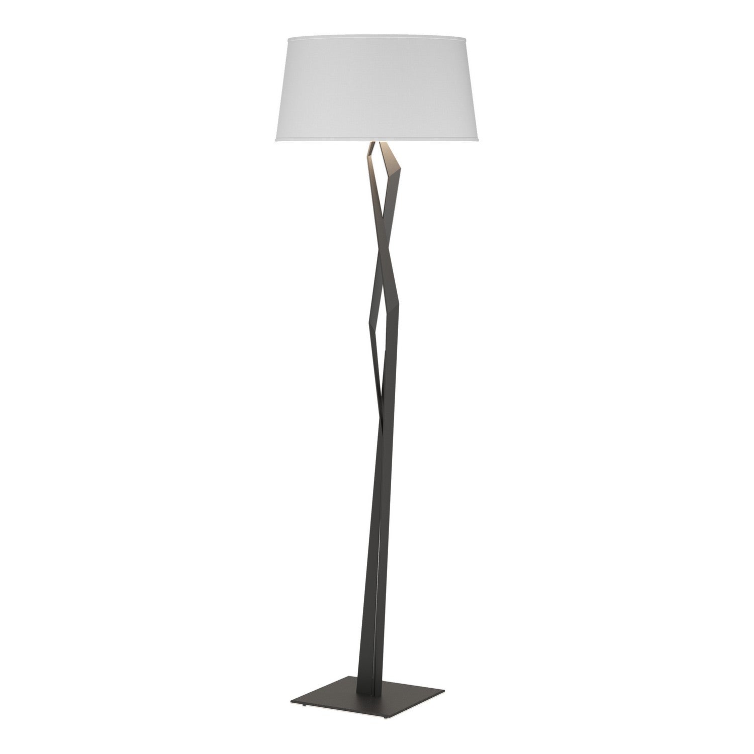 Hubbardton Forge - 232850-SKT-10-SF2011 - One Light Floor Lamp - Facet - Black