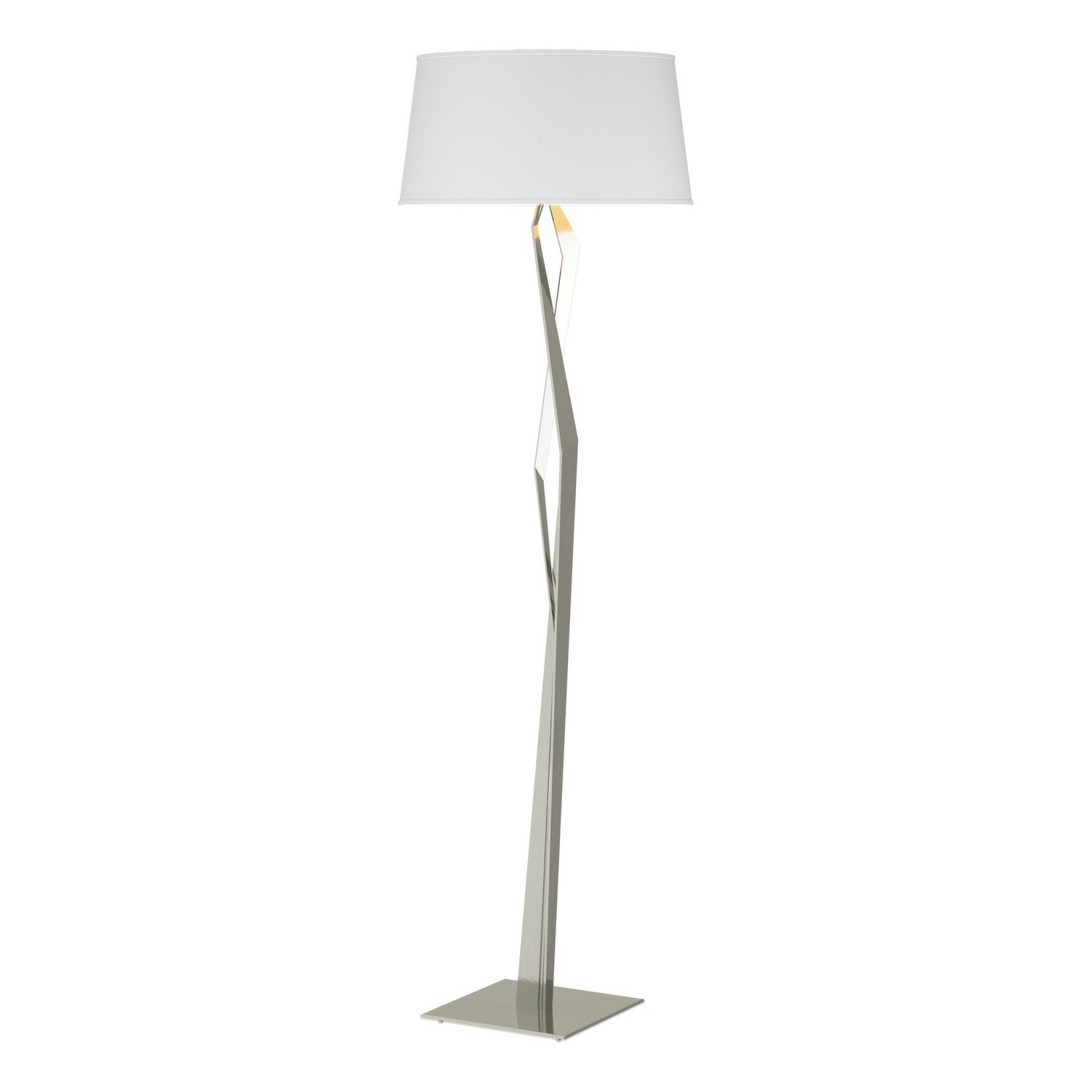 Hubbardton Forge - 232850-SKT-85-SF2011 - One Light Floor Lamp - Facet - Sterling