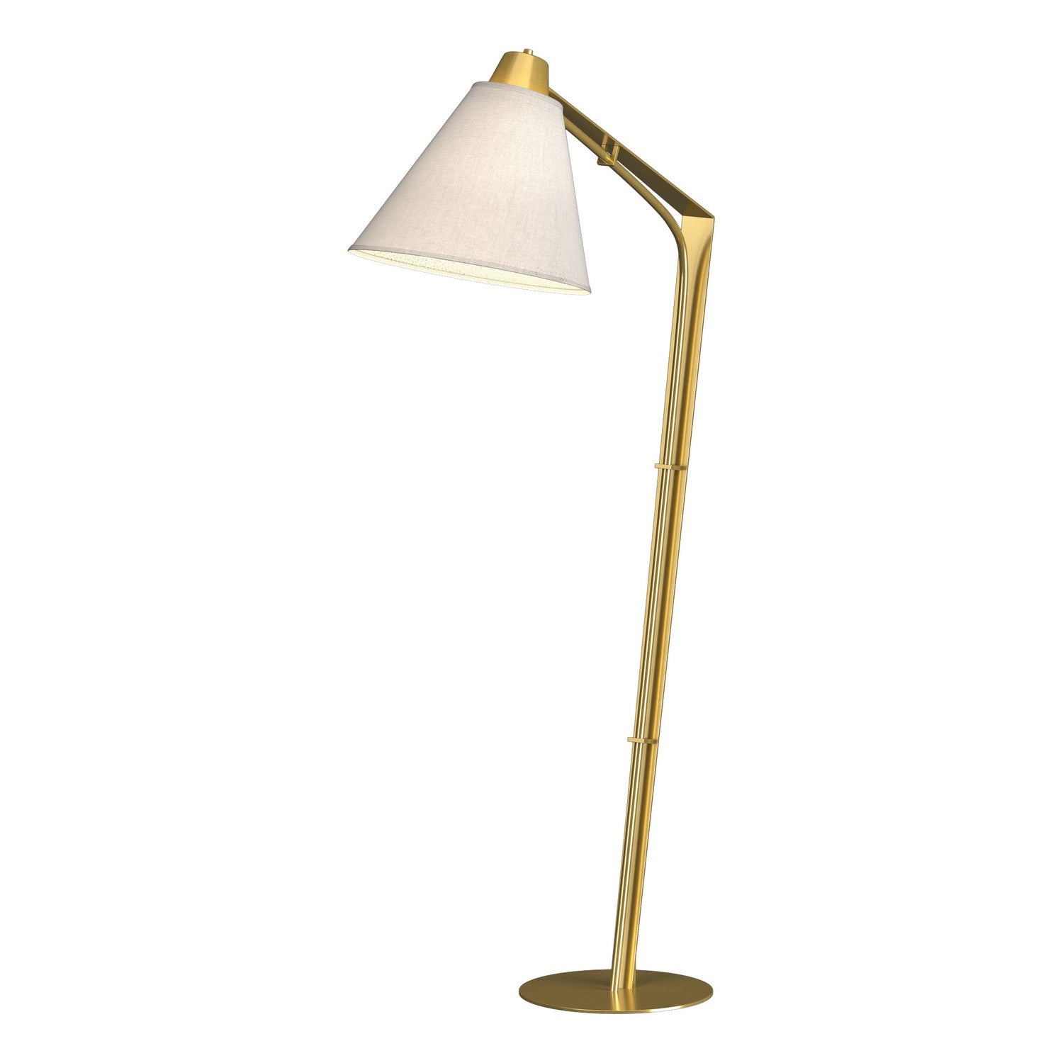 Hubbardton Forge - 232860-SKT-86-SE1348 - One Light Floor Lamp - Reach - Modern Brass