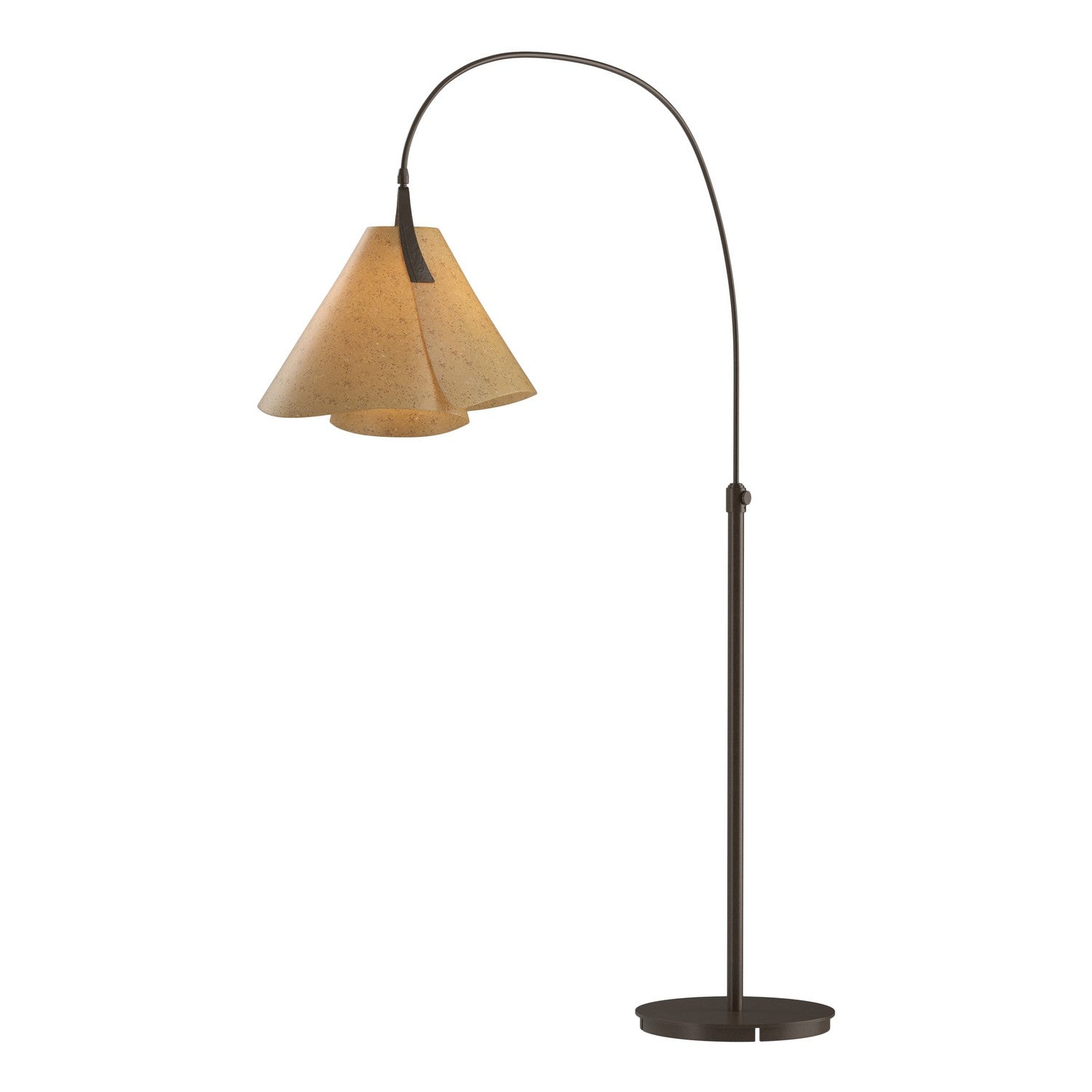 Hubbardton Forge - 234505-SKT-05-SG1992 - One Light Floor Lamp - Mobius - Bronze