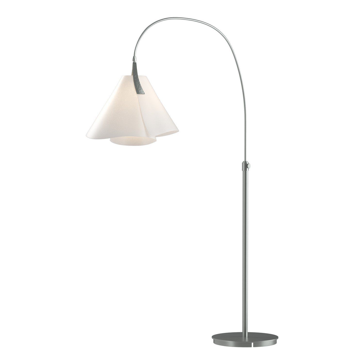 Hubbardton Forge - 234505-SKT-82-SH1992 - One Light Floor Lamp - Mobius - Vintage Platinum