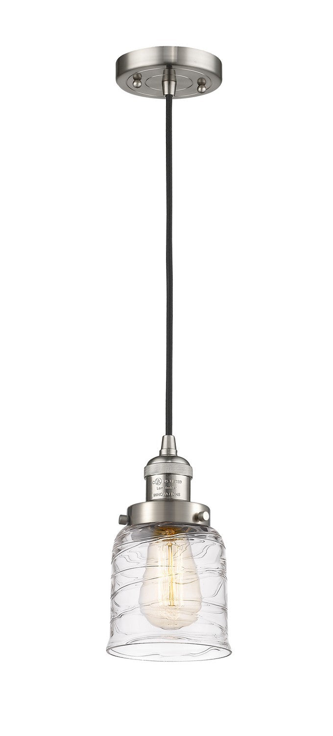 Innovations - 201C-SN-G513 - One Light Mini Pendant - Franklin Restoration - Brushed Satin Nickel
