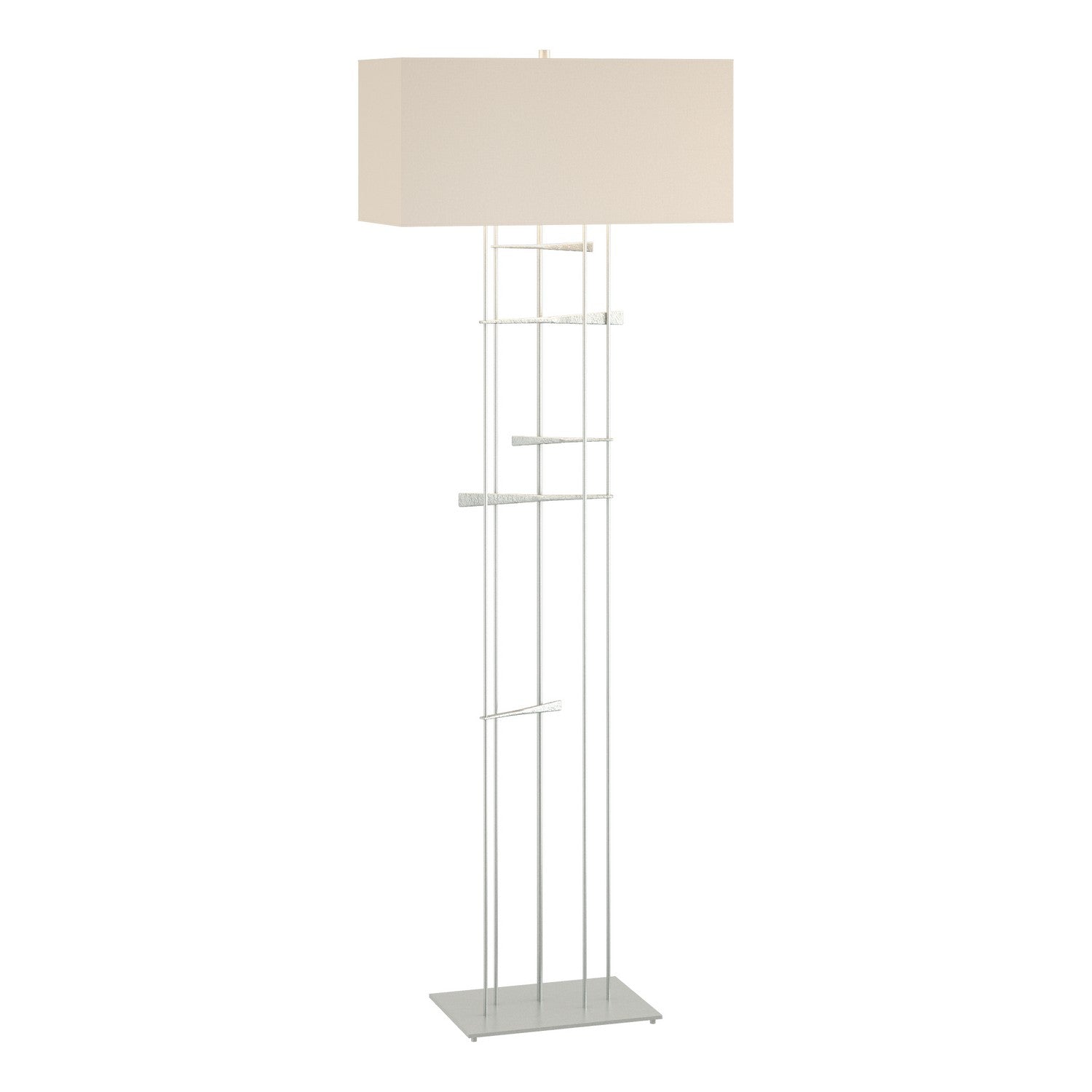 Hubbardton Forge - 237670-SKT-82-SE2302 - One Light Floor Lamp - Cavaletti - Vintage Platinum