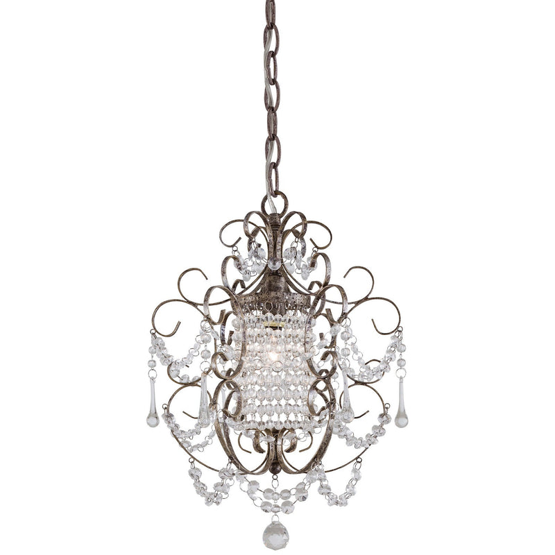 Minka-Lavery - 3121-333 - One Light Mini Chandelier - Westport Silver