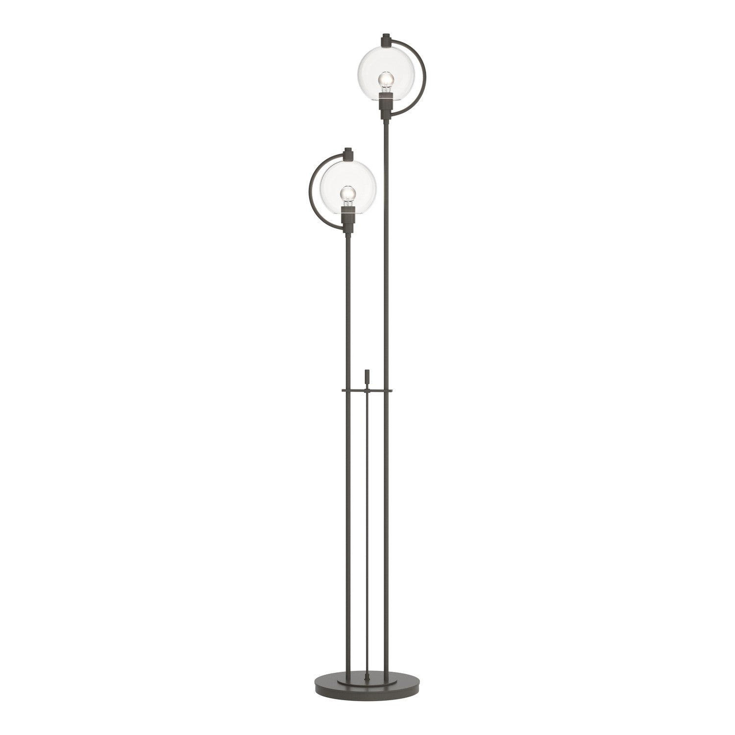 Hubbardton Forge - 242210-SKT-07-ZM0436 - Two Light Floor Lamp - Pluto - Dark Smoke