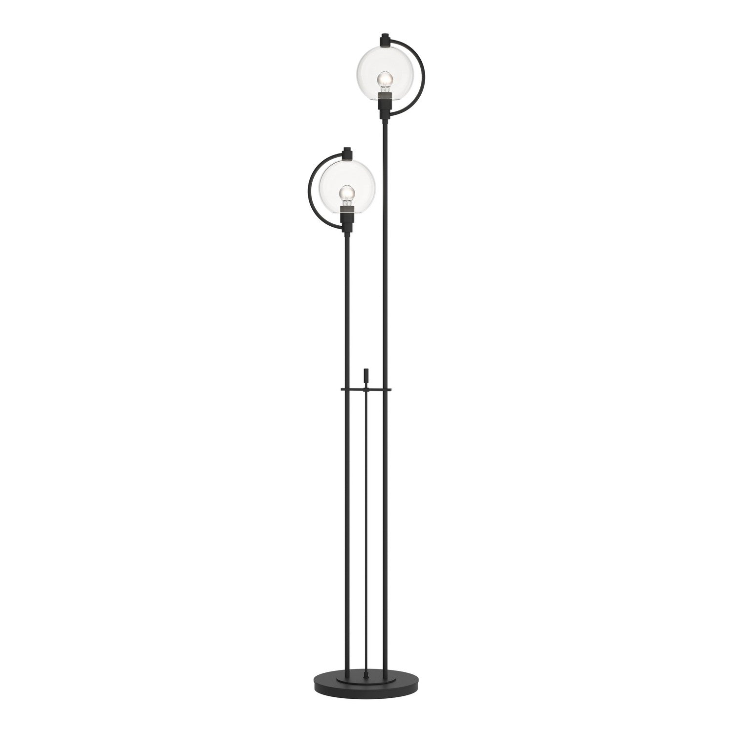 Hubbardton Forge - 242210-SKT-10-ZM0436 - Two Light Floor Lamp - Pluto - Black