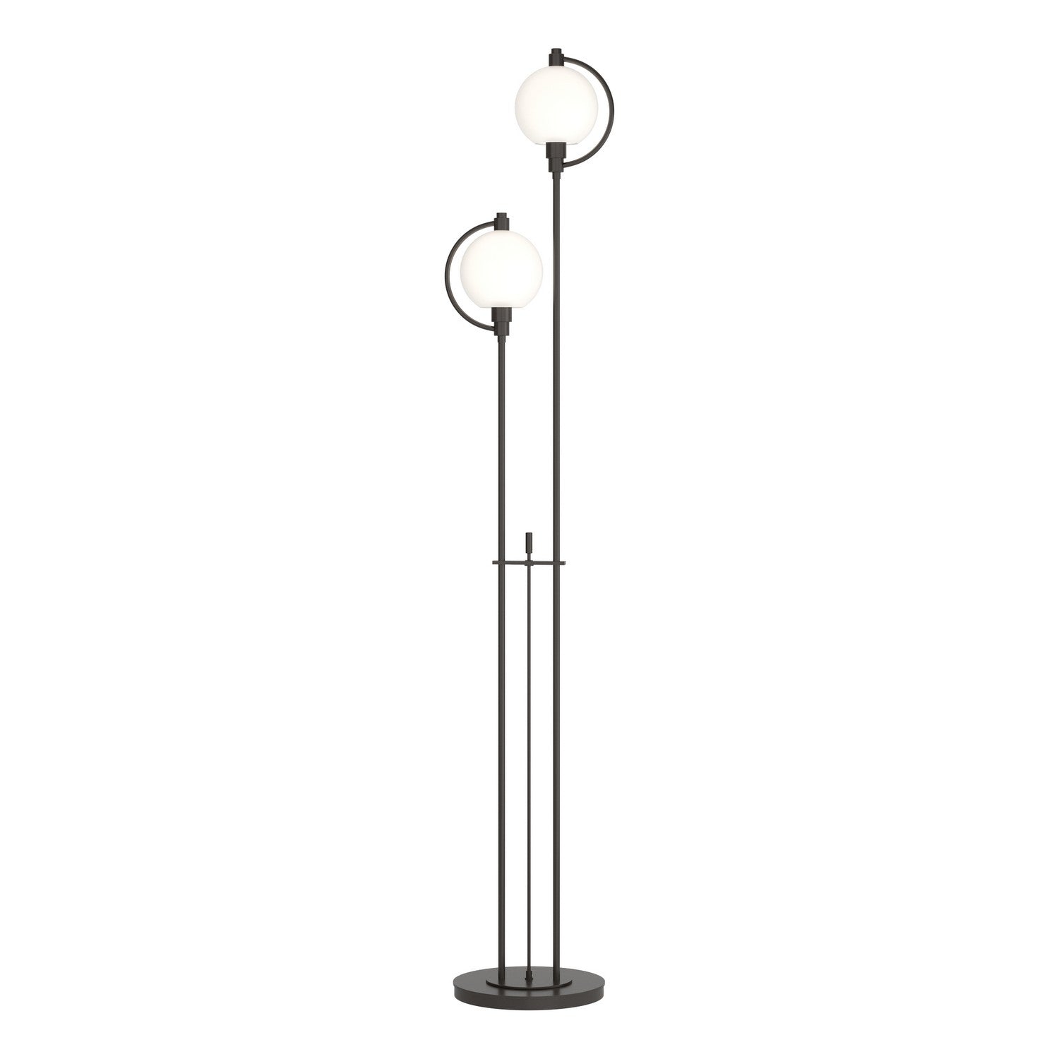 Hubbardton Forge - 242210-SKT-14-GG0436 - Two Light Floor Lamp - Pluto - Oil Rubbed Bronze