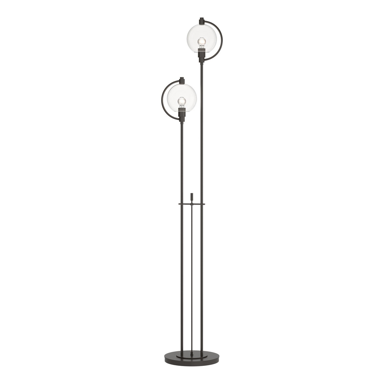Hubbardton Forge - 242210-SKT-14-ZM0436 - Two Light Floor Lamp - Pluto - Oil Rubbed Bronze