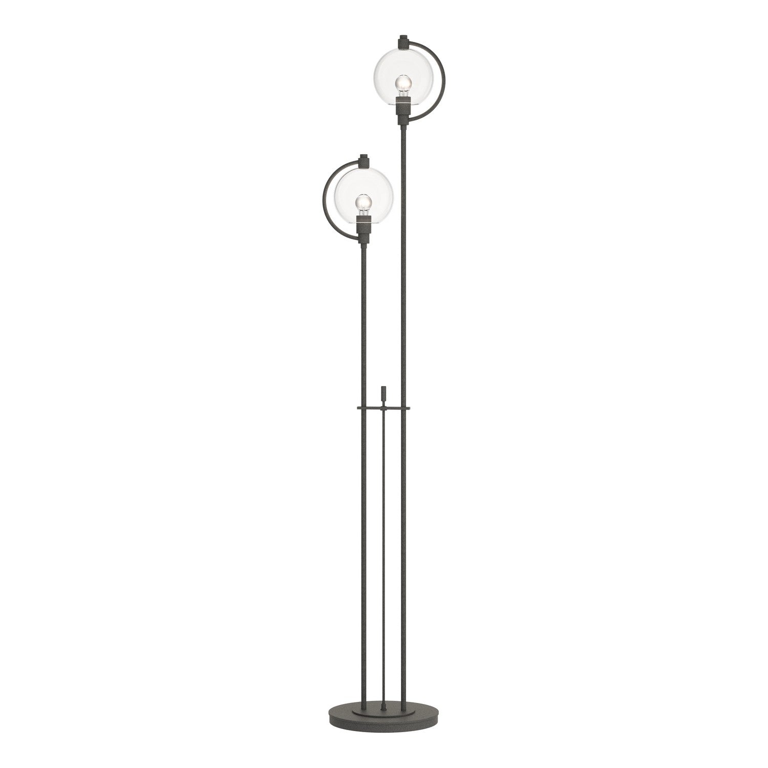 Hubbardton Forge - 242210-SKT-20-ZM0436 - Two Light Floor Lamp - Pluto - Natural Iron
