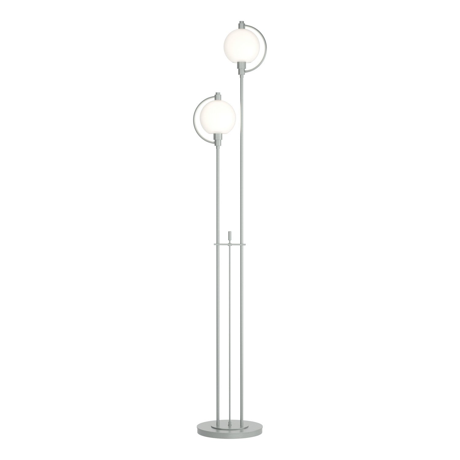 Hubbardton Forge - 242210-SKT-82-GG0436 - Two Light Floor Lamp - Pluto - Vintage Platinum