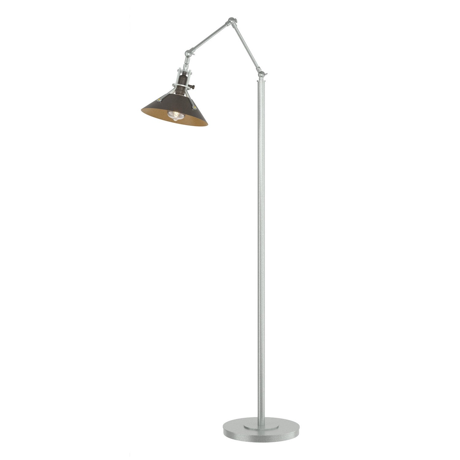 Hubbardton Forge - 242215-SKT-82-14 - One Light Floor Lamp - Henry - Vintage Platinum