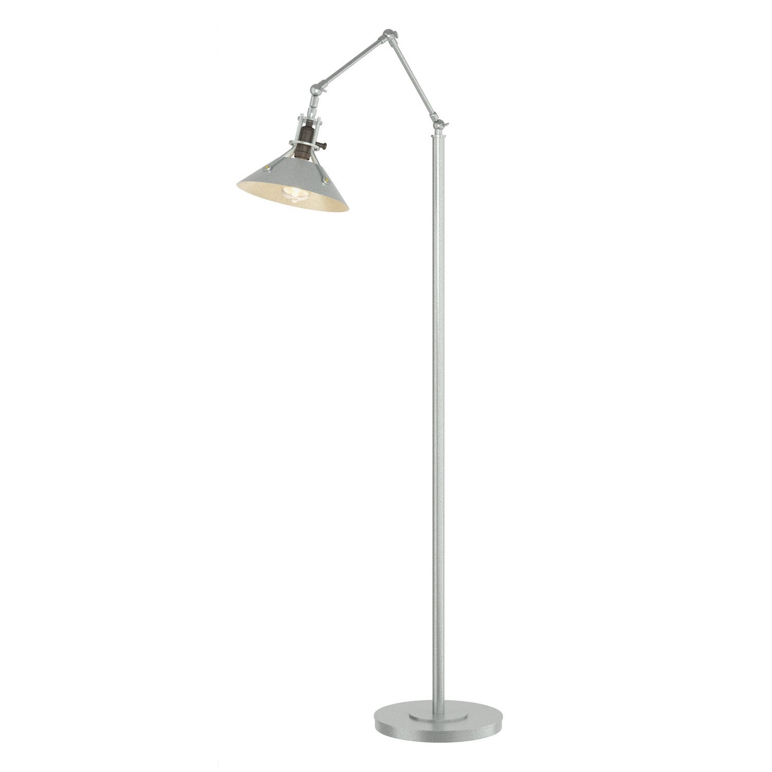 Hubbardton Forge - 242215-SKT-82-82 - One Light Floor Lamp - Henry - Vintage Platinum