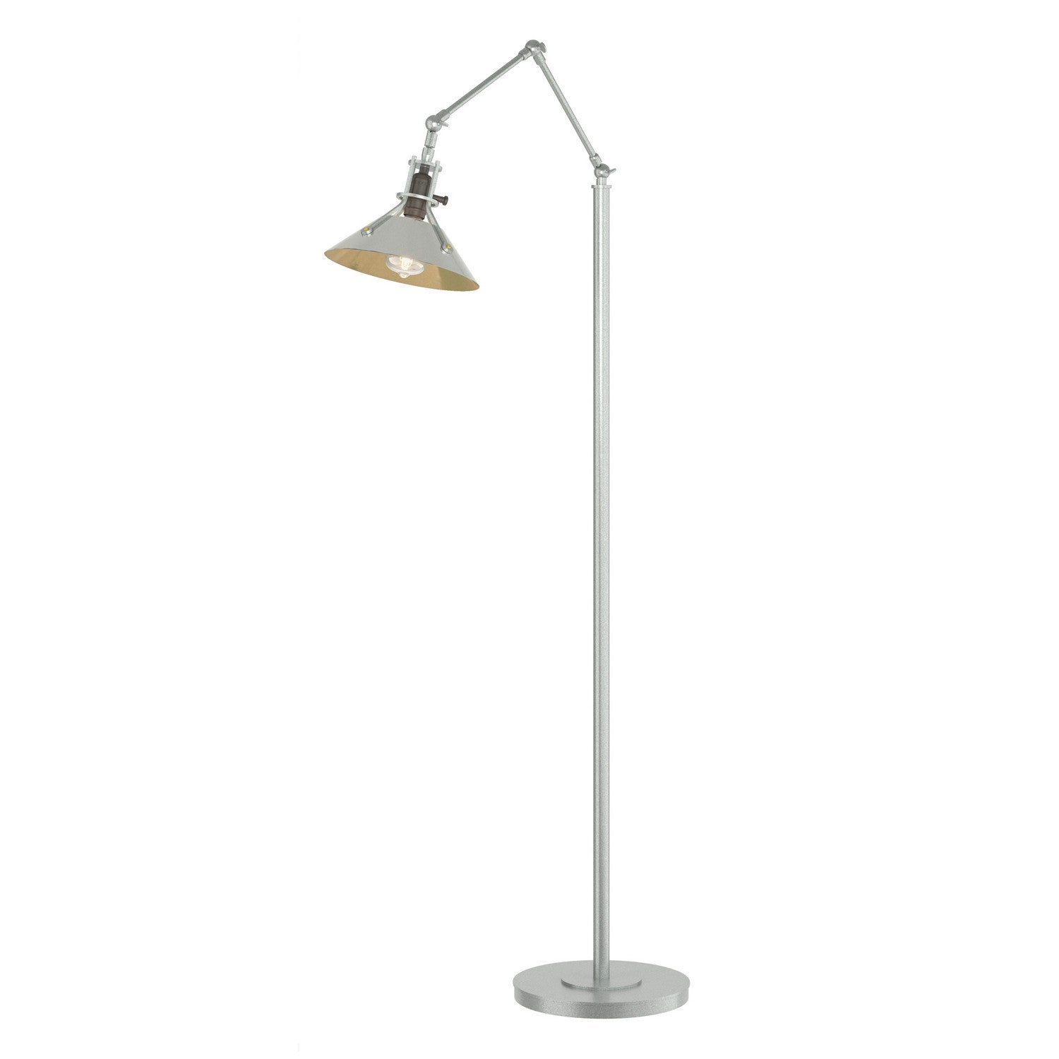 Hubbardton Forge - 242215-SKT-82-85 - One Light Floor Lamp - Henry - Vintage Platinum