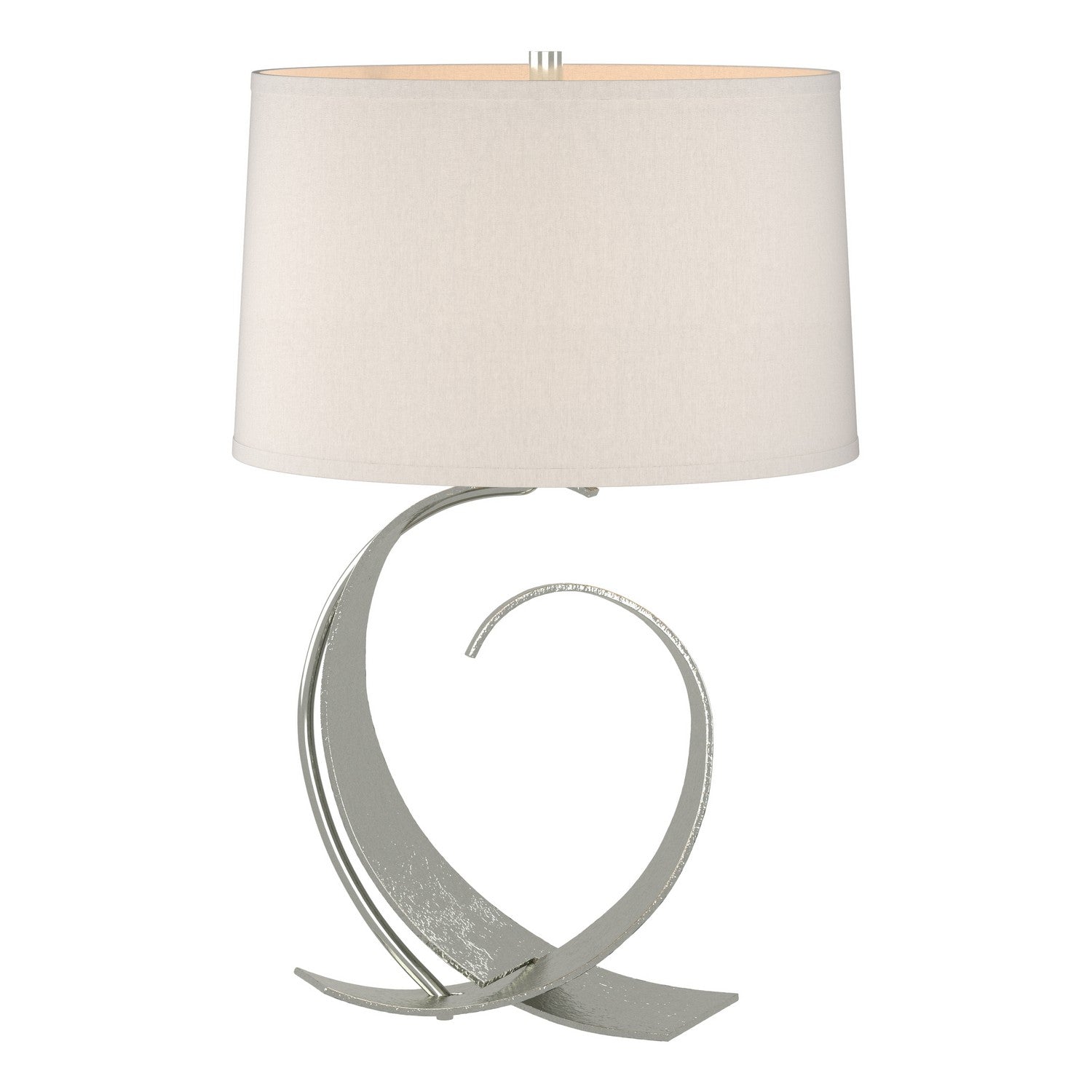 Hubbardton Forge - 272674-SKT-85-SE1494 - One Light Table Lamp - Fullered Impressions - Sterling