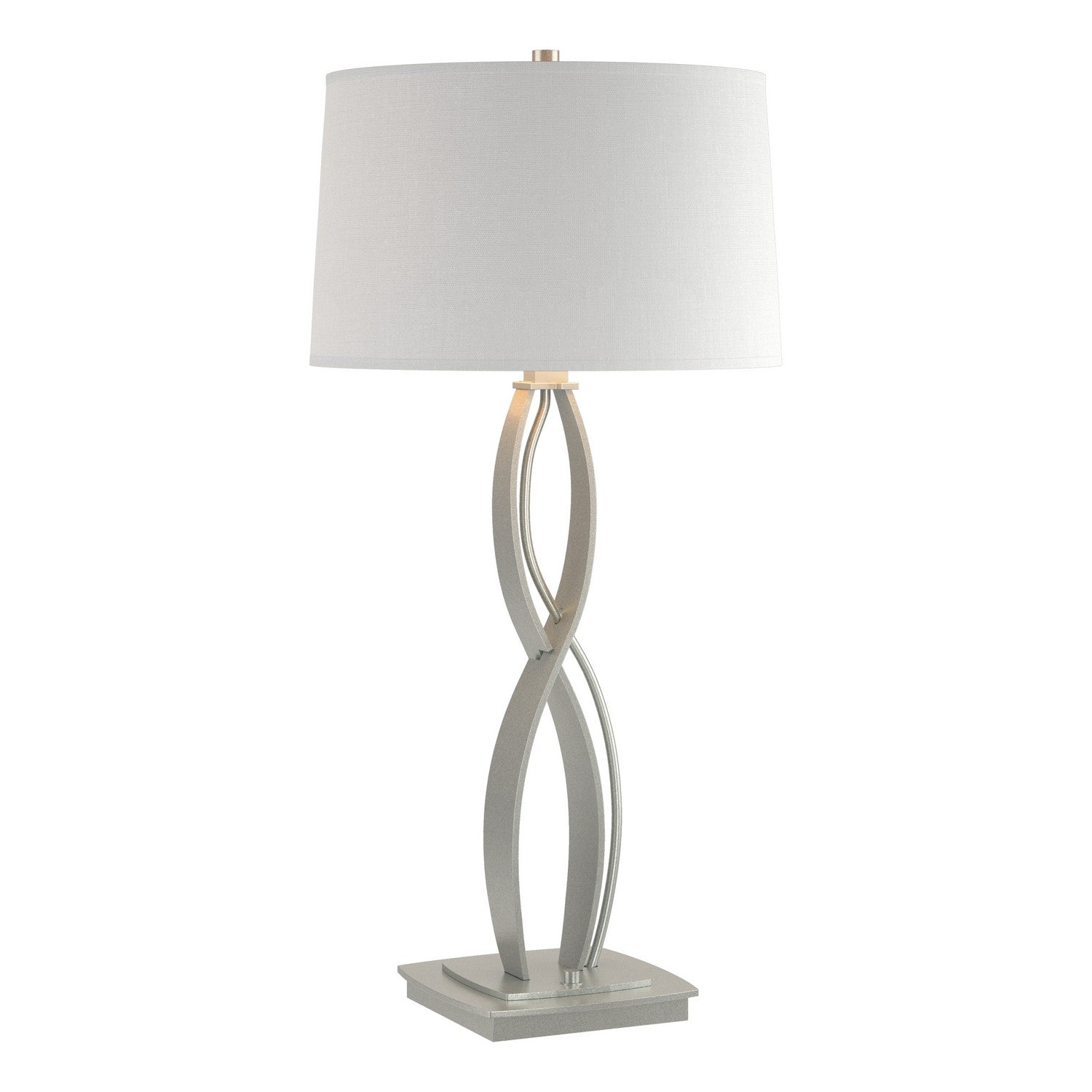 Hubbardton Forge - 272687-SKT-82-SF1594 - One Light Table Lamp - Almost Infinity - Vintage Platinum