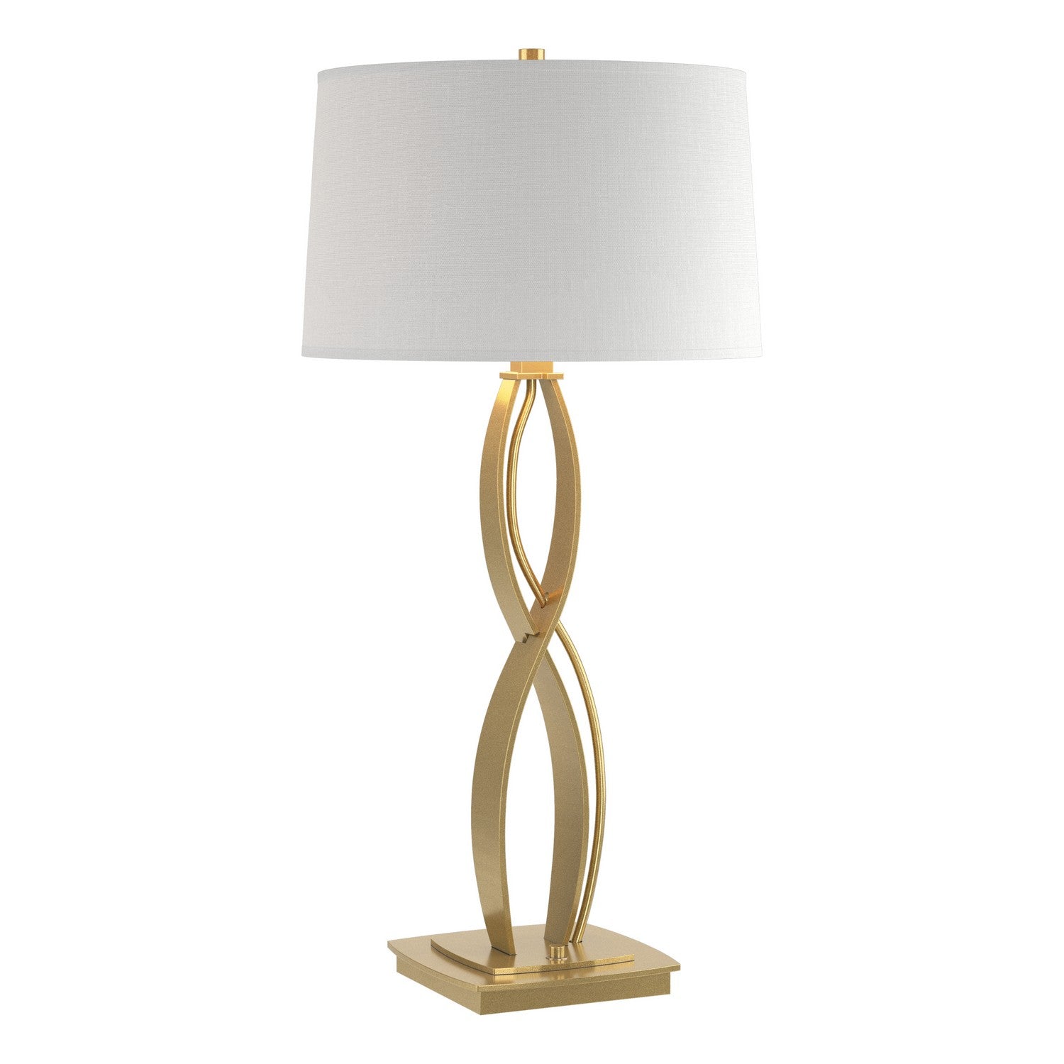 Hubbardton Forge - 272687-SKT-86-SF1594 - One Light Table Lamp - Almost Infinity - Modern Brass