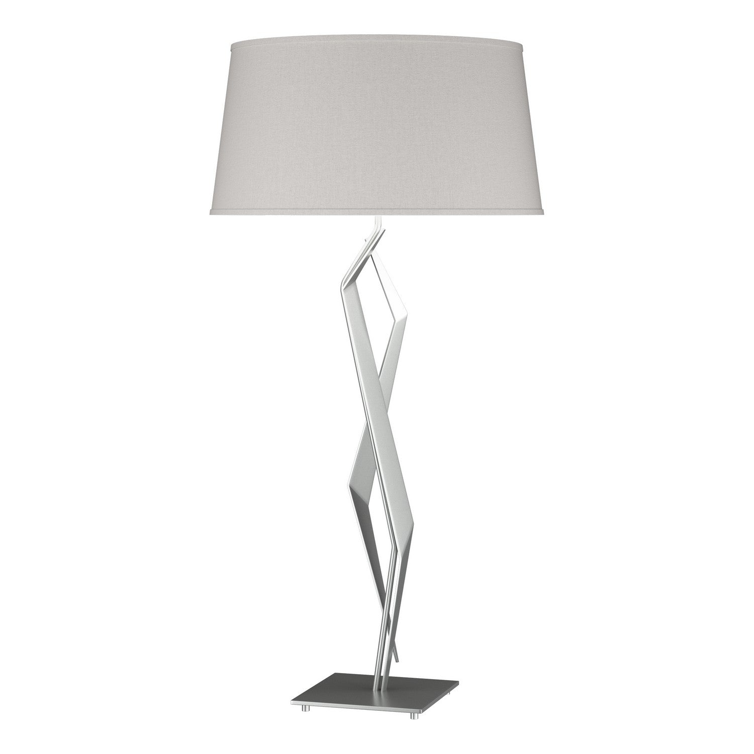 Hubbardton Forge - 272850-SKT-82-SE1815 - One Light Table Lamp - Facet - Vintage Platinum