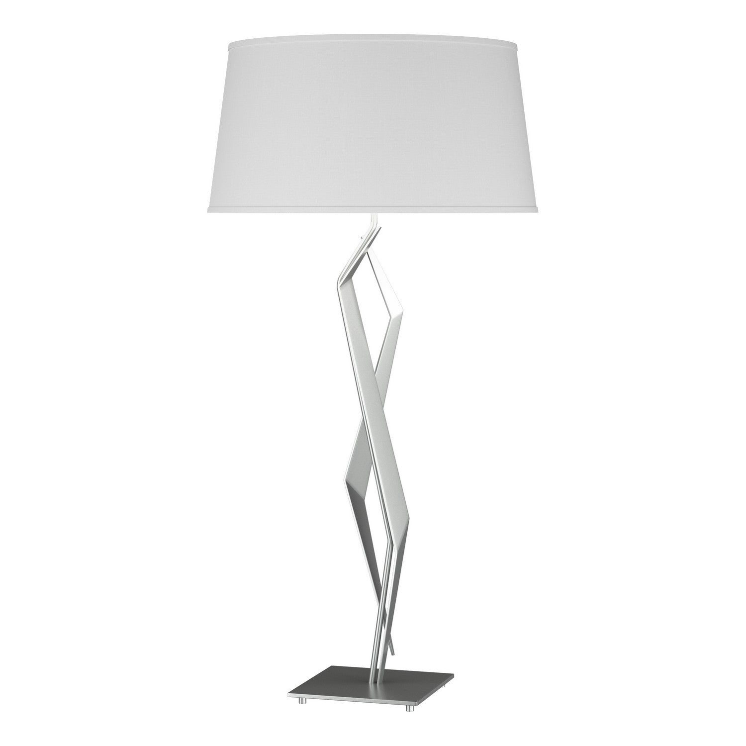 Hubbardton Forge - 272850-SKT-82-SF1815 - One Light Table Lamp - Facet - Vintage Platinum