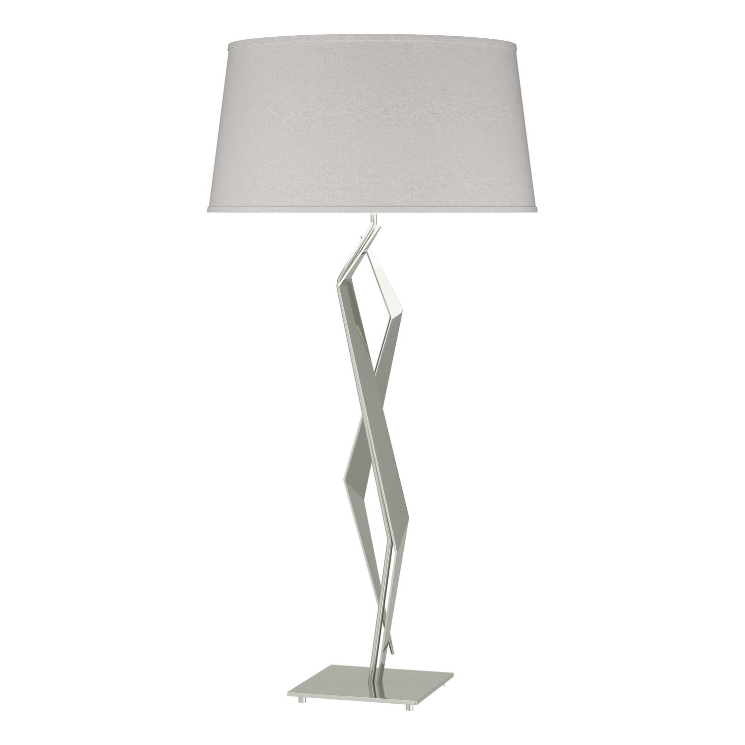 Hubbardton Forge - 272850-SKT-85-SE1815 - One Light Table Lamp - Facet - Sterling