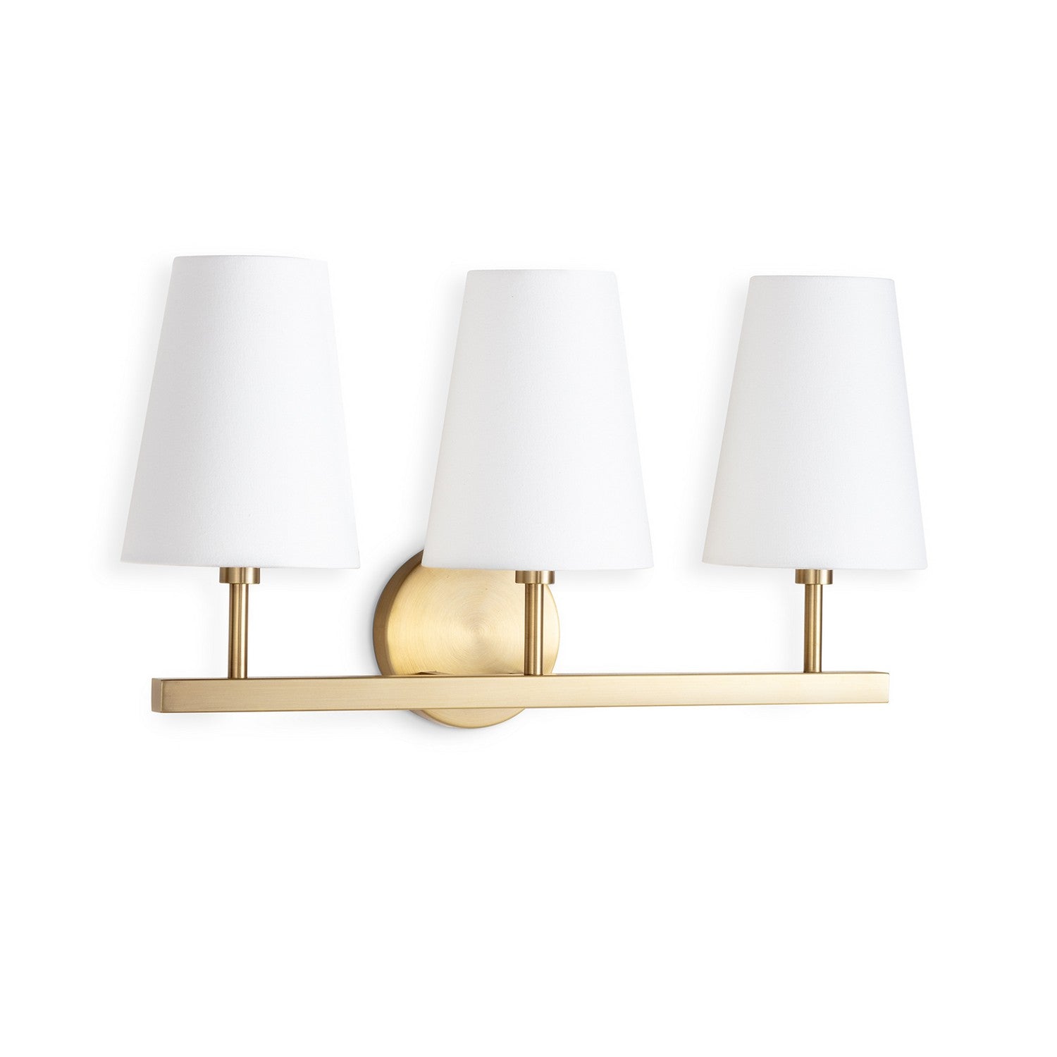 Regina Andrew - 15-1212 - Three Light Wall Sconce - Natural Brass
