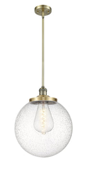 Innovations - 201S-AB-G204-14 - One Light Pendant - Franklin Restoration - Antique Brass