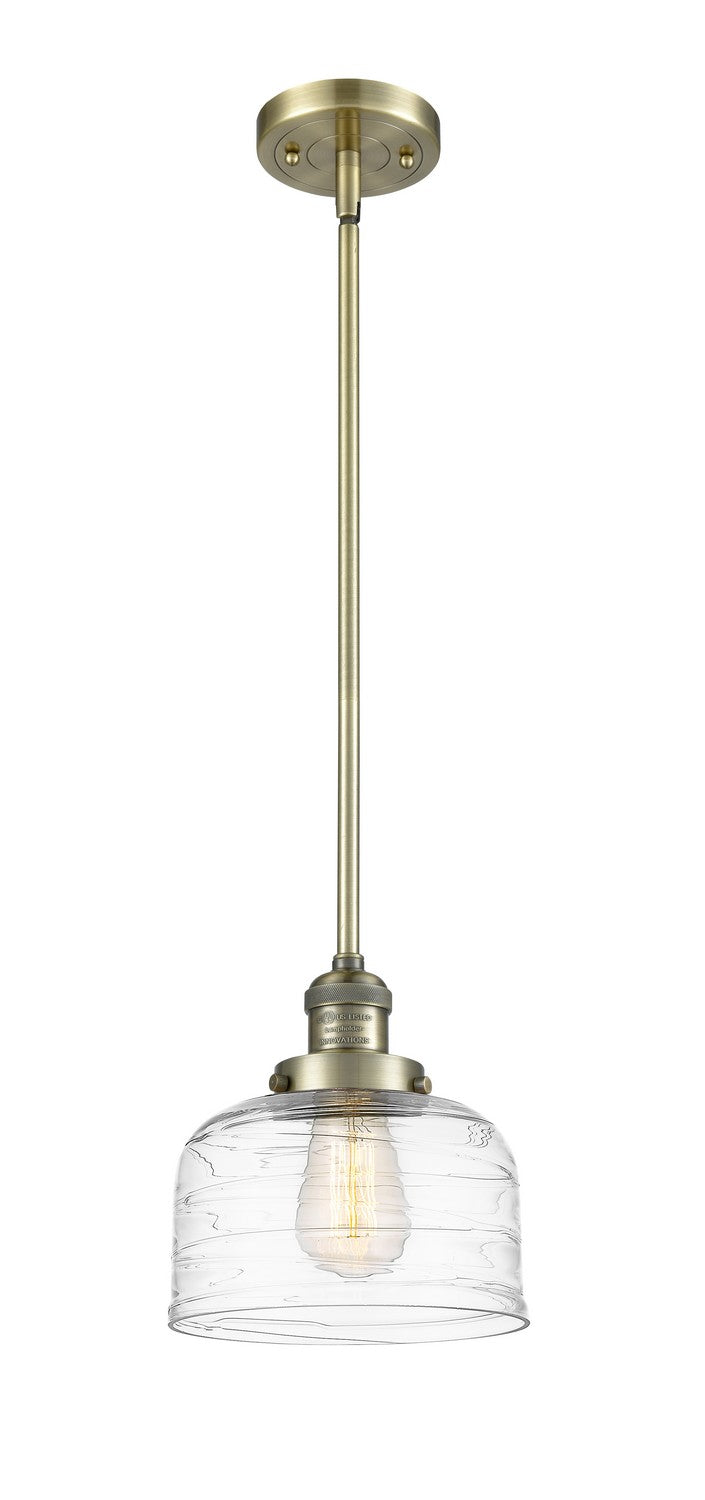 Innovations - 201S-AB-G713 - One Light Mini Pendant - Franklin Restoration - Antique Brass
