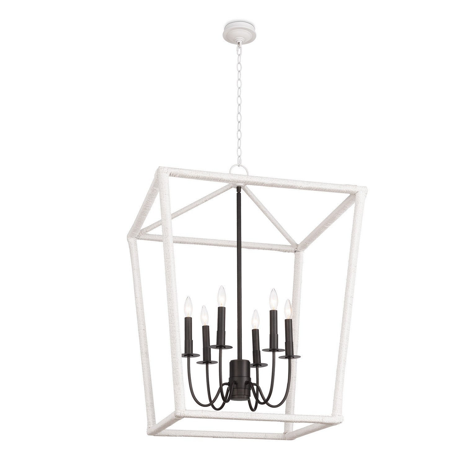 Regina Andrew - 16-1432 - Six Light Lantern - Blackened Brass