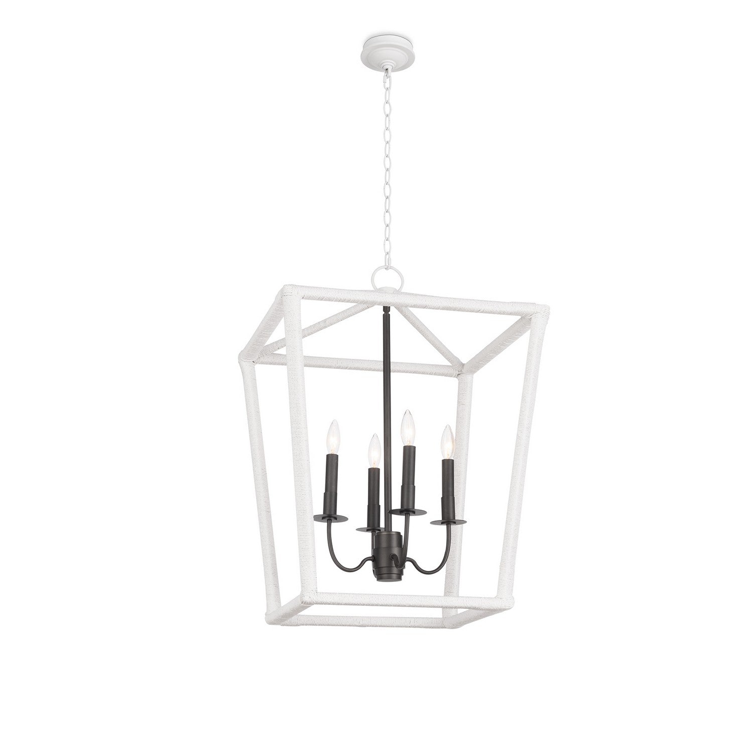 Regina Andrew - 16-1450 - Four Light Lantern - Blackened Brass