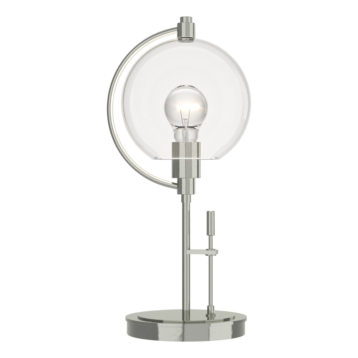 Hubbardton Forge - 274120-SKT-85-ZM0384 - One Light Table Lamp - Pluto - Sterling