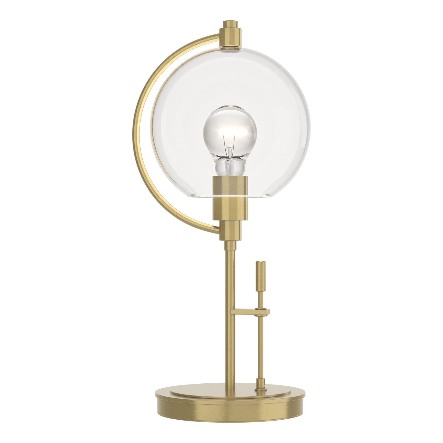 Hubbardton Forge - 274120-SKT-86-ZM0384 - One Light Table Lamp - Pluto - Modern Brass