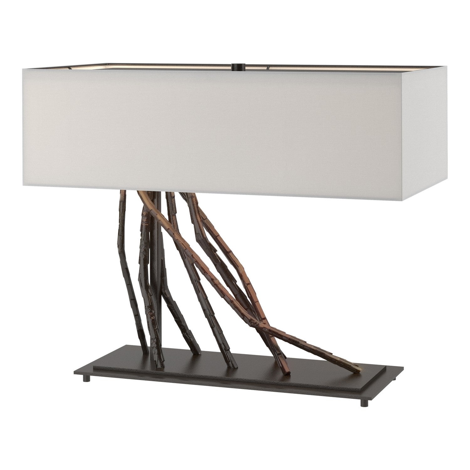 Hubbardton Forge - 277660-SKT-14-SF2010 - Two Light Table Lamp - Brindille - Oil Rubbed Bronze