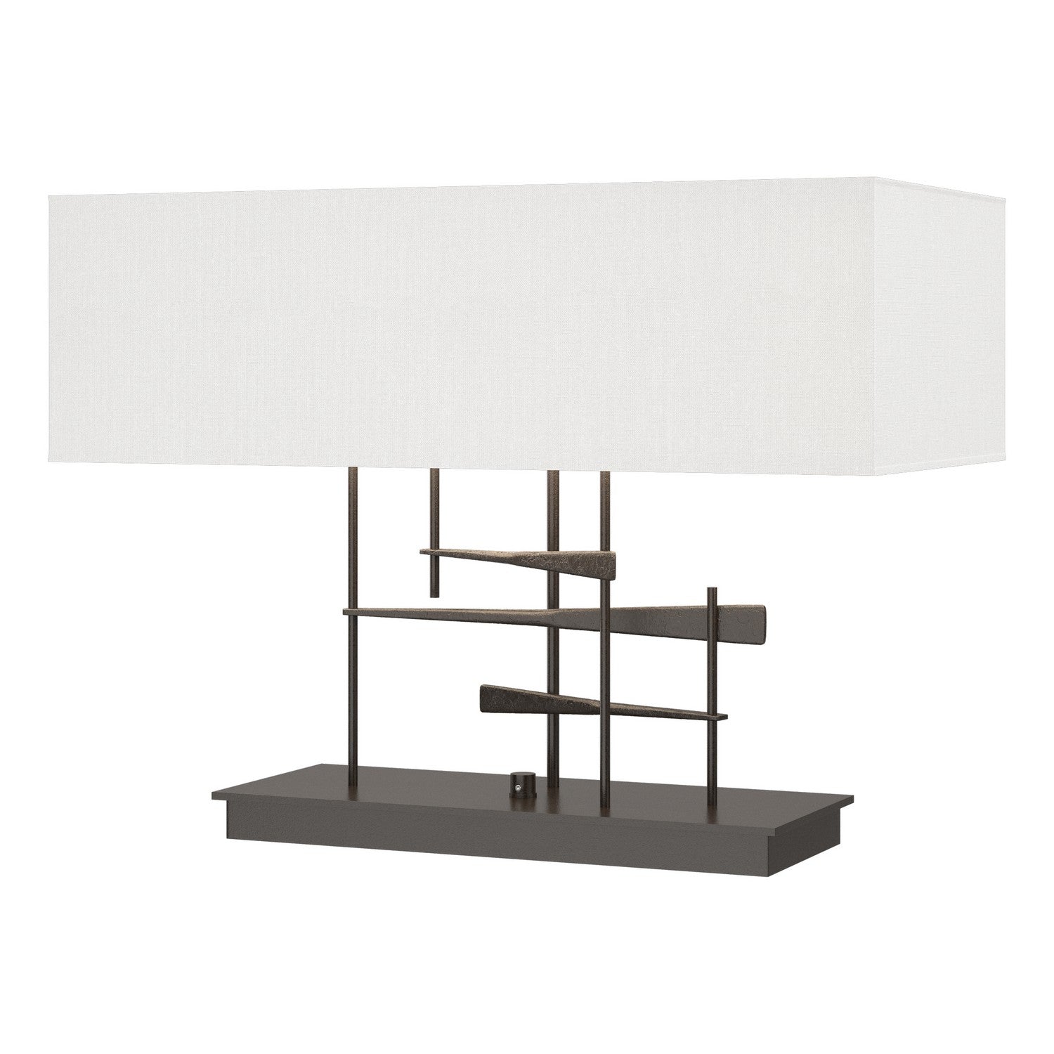 Hubbardton Forge - 277670-SKT-14-SF2010 - Two Light Table Lamp - Cavaletti - Oil Rubbed Bronze