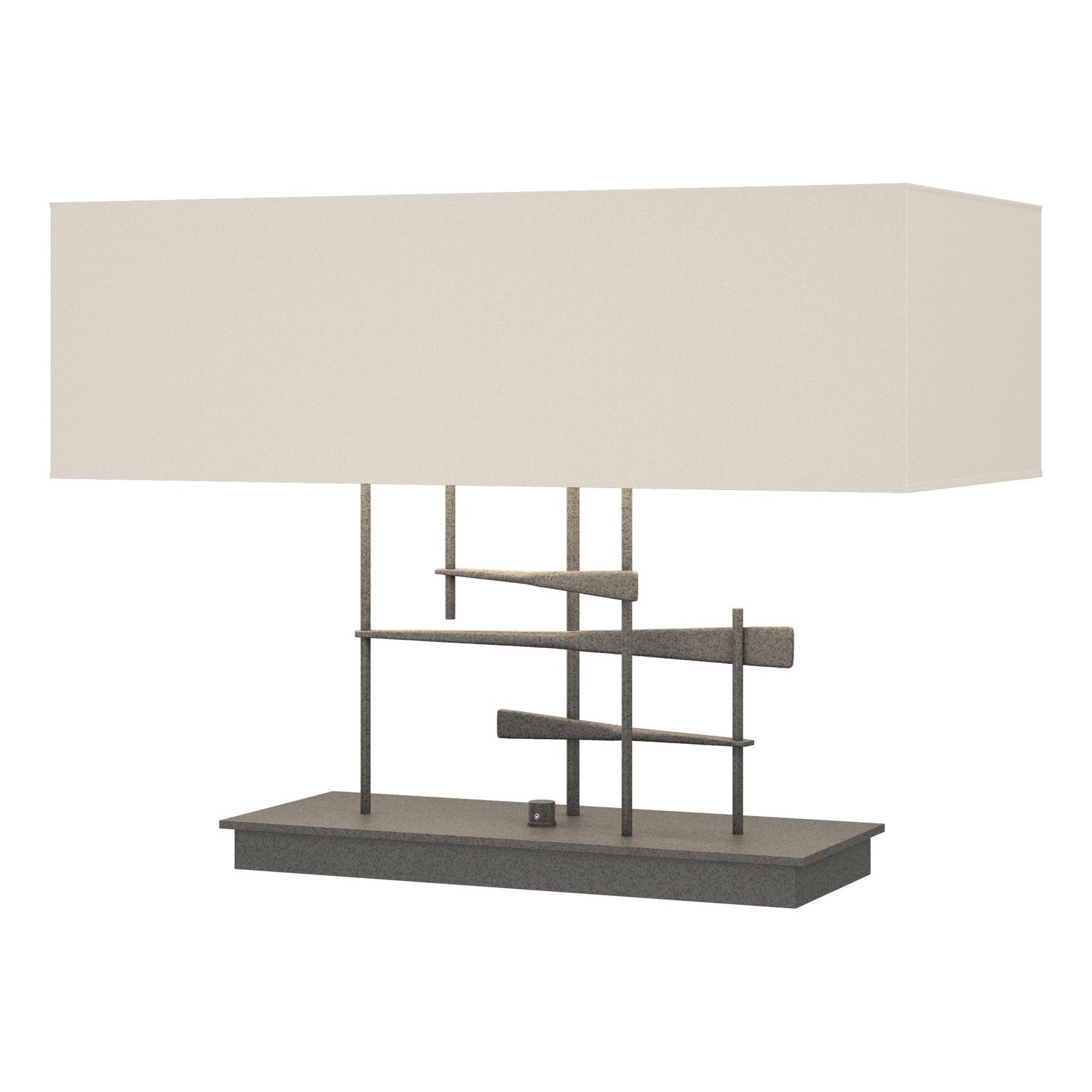 Hubbardton Forge - 277670-SKT-20-SE2010 - Two Light Table Lamp - Cavaletti - Natural Iron