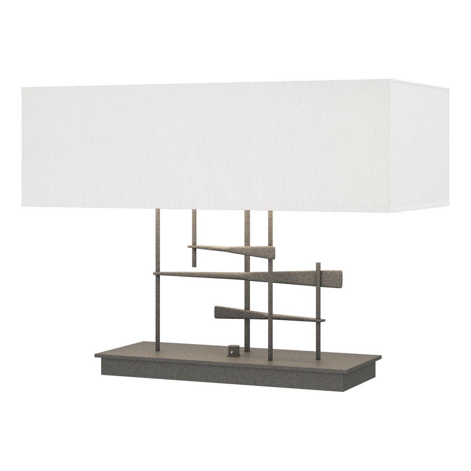 Hubbardton Forge - 277670-SKT-20-SF2010 - Two Light Table Lamp - Cavaletti - Natural Iron