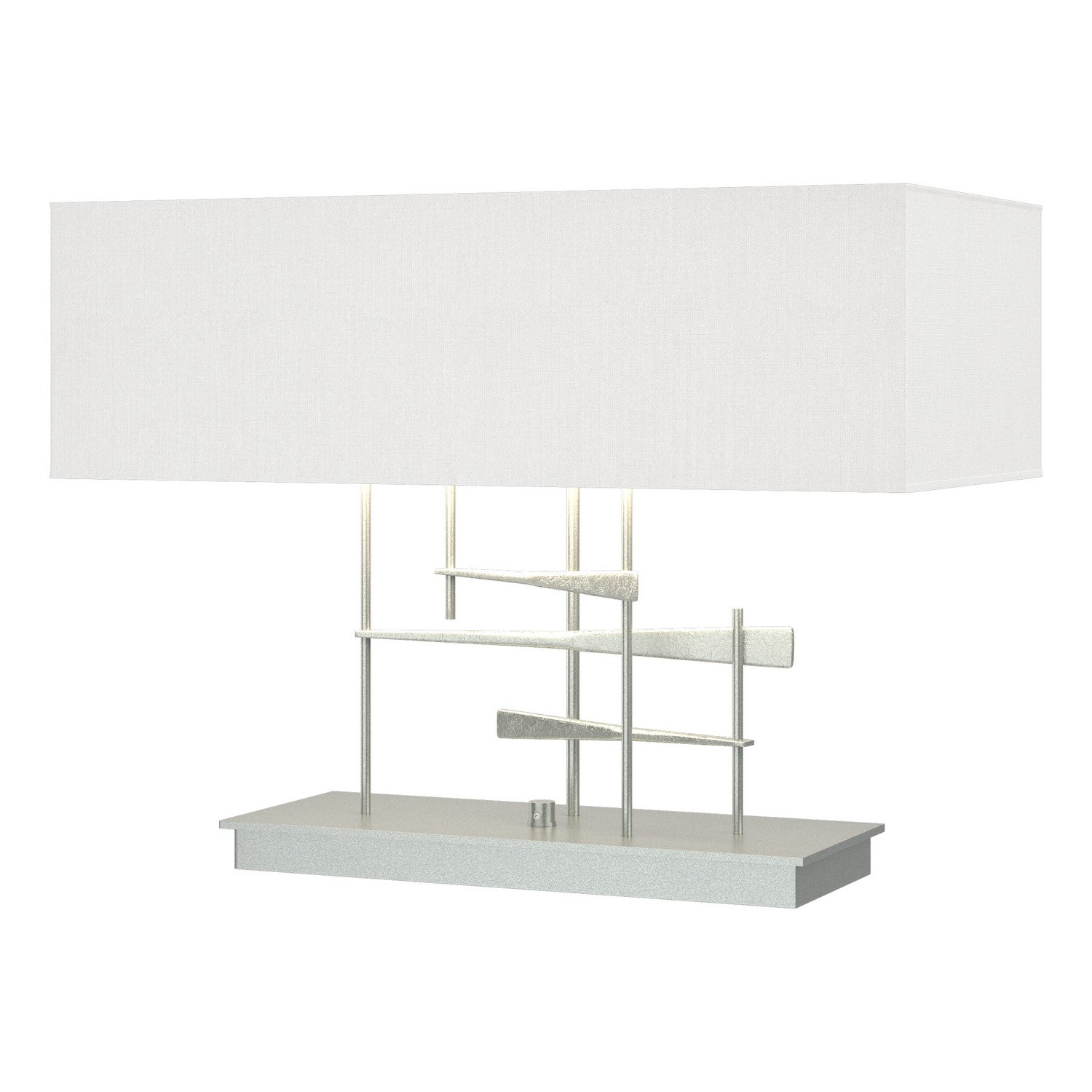 Hubbardton Forge - 277670-SKT-82-SF2010 - Two Light Table Lamp - Cavaletti - Vintage Platinum