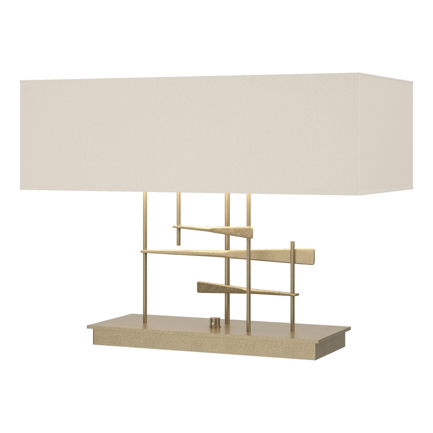 Hubbardton Forge - 277670-SKT-84-SE2010 - Two Light Table Lamp - Cavaletti - Soft Gold