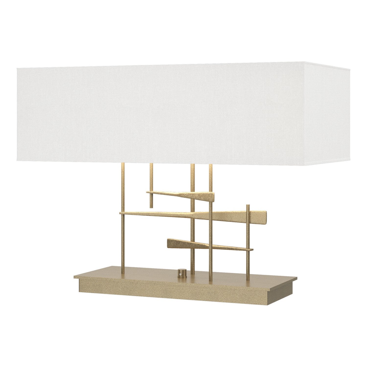 Hubbardton Forge - 277670-SKT-84-SF2010 - Two Light Table Lamp - Cavaletti - Soft Gold