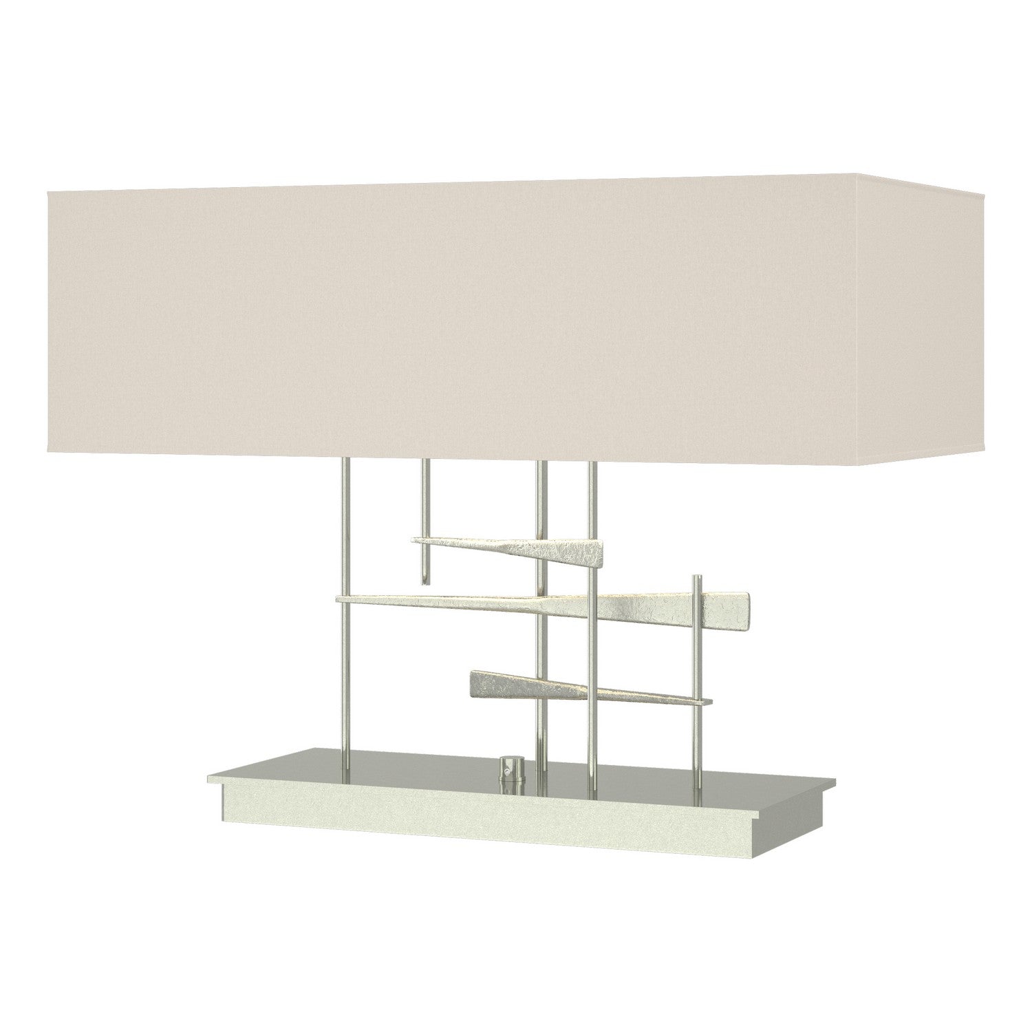 Hubbardton Forge - 277670-SKT-85-SE2010 - Two Light Table Lamp - Cavaletti - Sterling