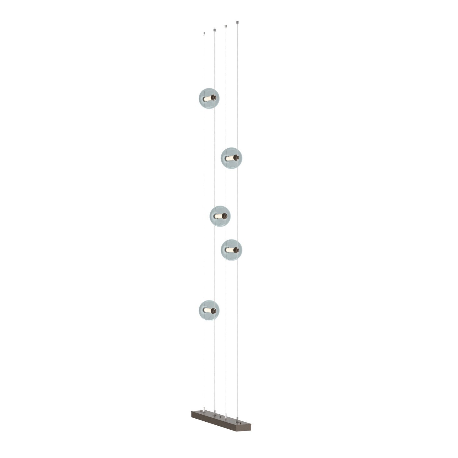 Hubbardton Forge - 289520-LED-STND-05-YL0668 - LED Pendant - Abacus - Bronze