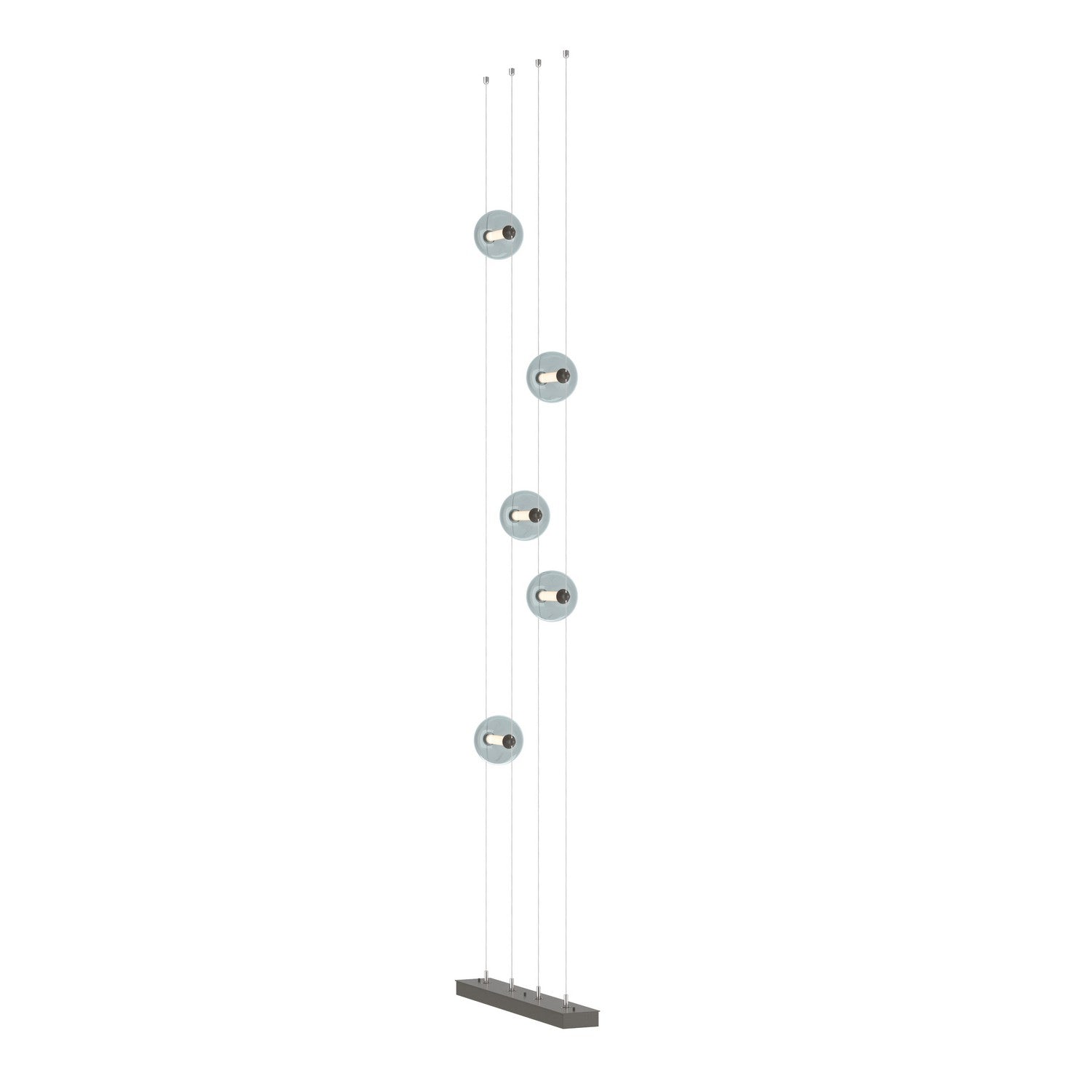 Hubbardton Forge - 289520-LED-STND-07-YL0668 - LED Pendant - Abacus - Dark Smoke
