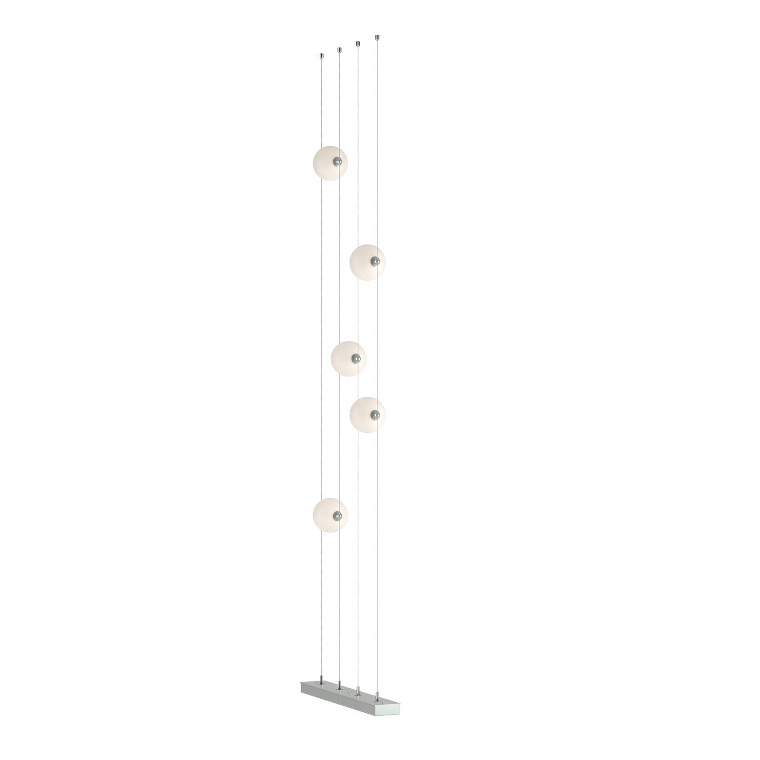 Hubbardton Forge - 289520-LED-STND-82-GG0668 - LED Pendant - Abacus - Vintage Platinum