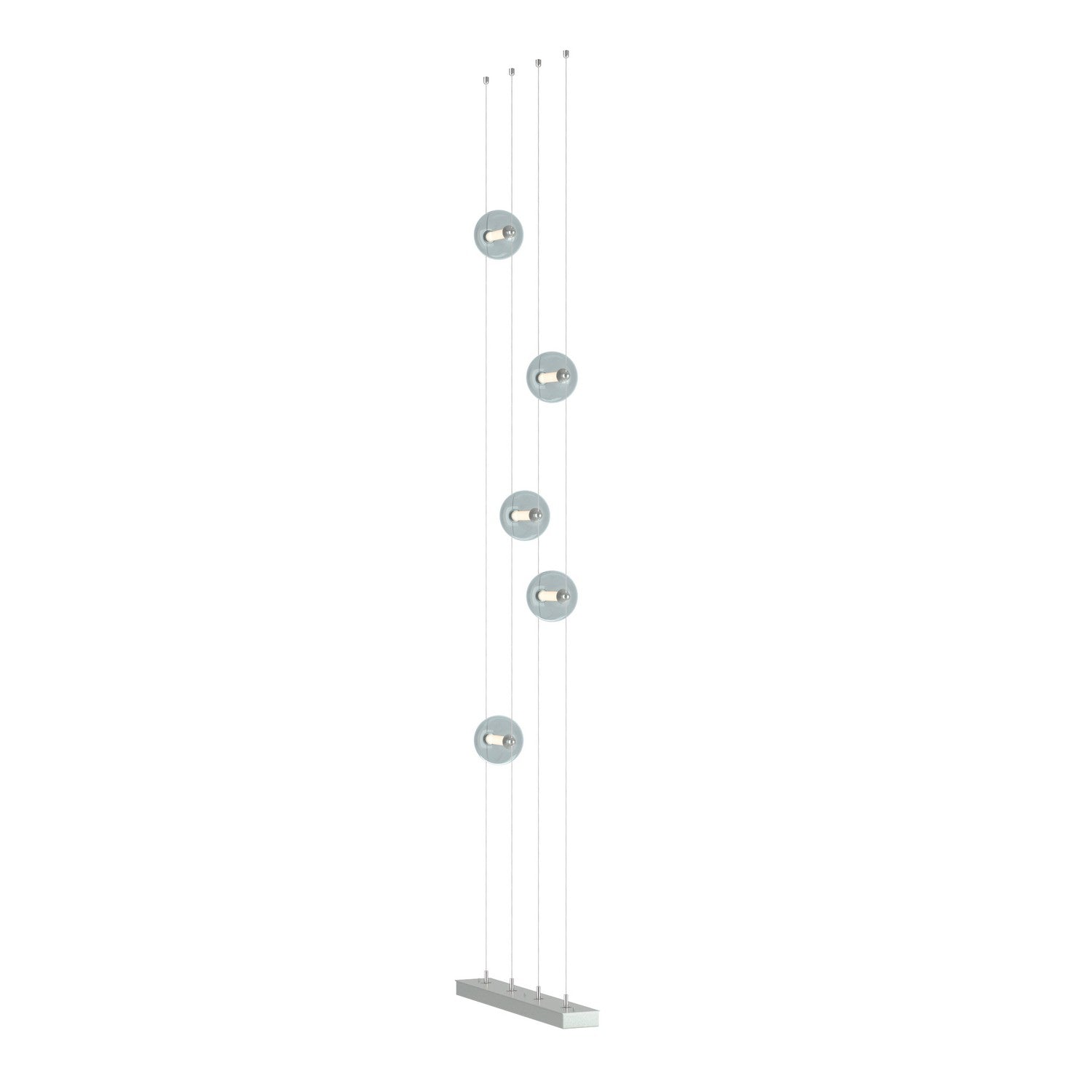 Hubbardton Forge - 289520-LED-STND-82-YL0668 - LED Pendant - Abacus - Vintage Platinum