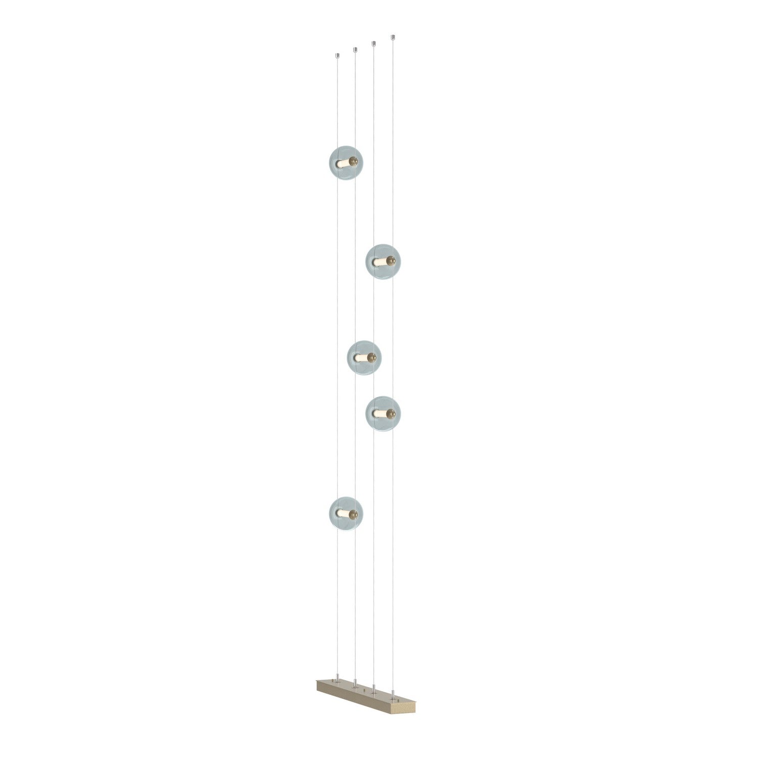 Hubbardton Forge - 289520-LED-STND-84-YL0668 - LED Pendant - Abacus - Soft Gold