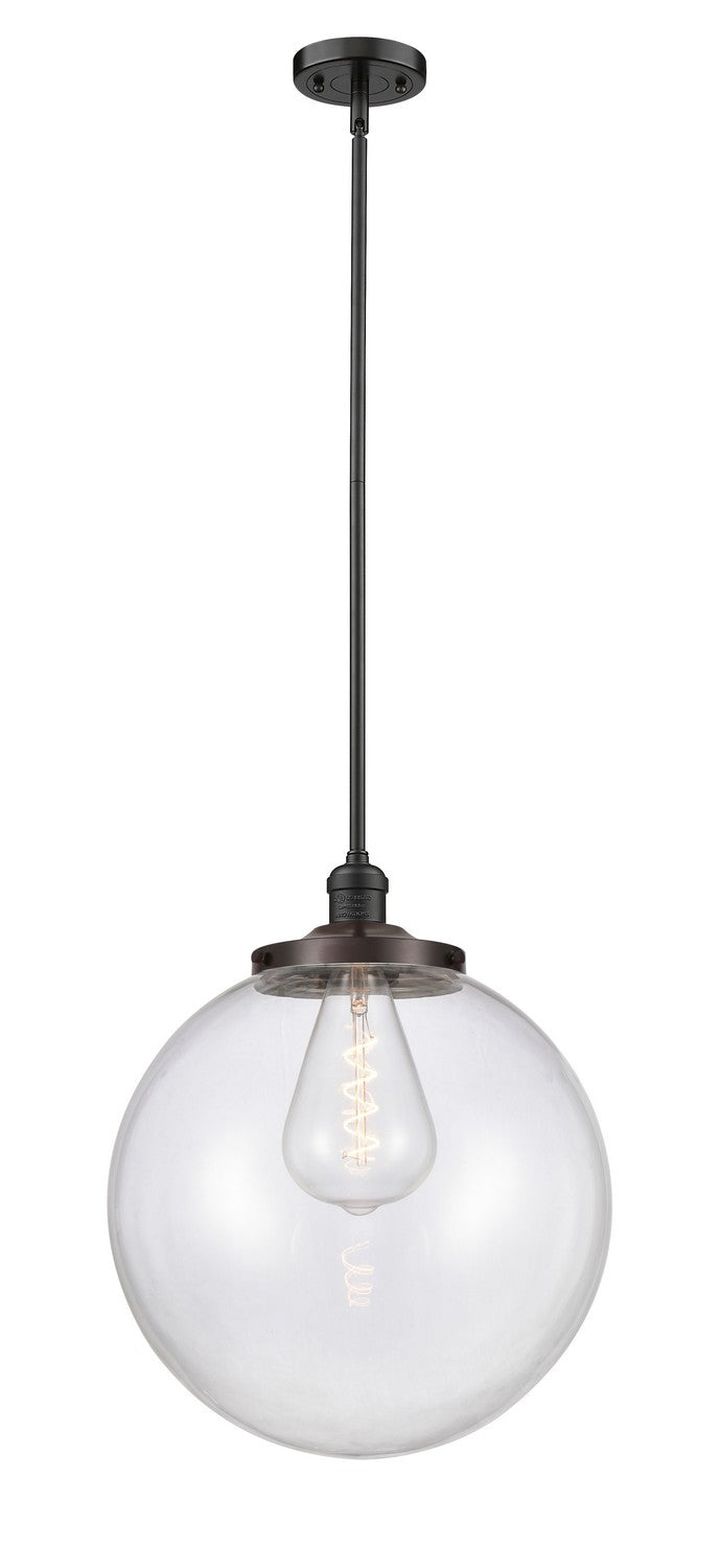 Innovations - 201S-OB-G202-16 - One Light Pendant - Franklin Restoration - Oil Rubbed Bronze