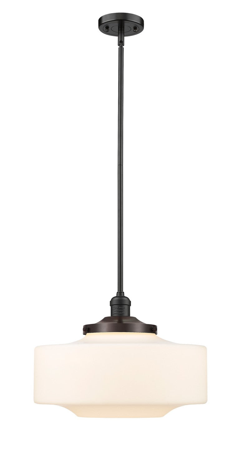 Innovations - 201S-OB-G691-16 - One Light Mini Pendant - Franklin Restoration - Oil Rubbed Bronze
