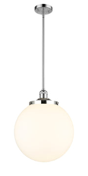 Innovations - 201S-PC-G201-14 - One Light Pendant - Franklin Restoration - Polished Chrome